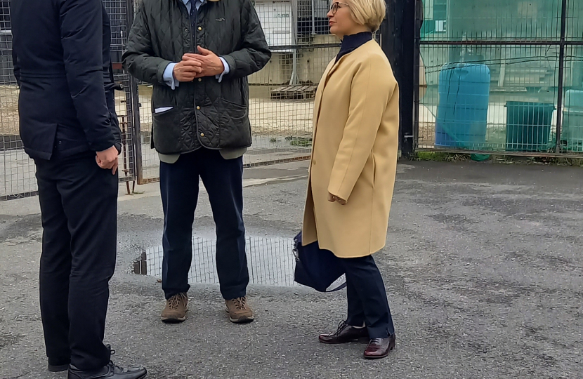 John with David Soothill, Director of Sanctuary Housing and Sam Wait, Swan Housing Director of Customer Care.